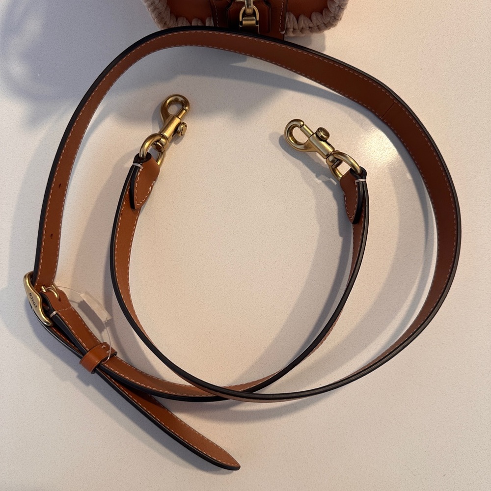 NWOT Coach Rogue 20 with Crochet - Picture 10 of 11